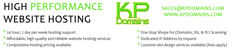 (image for) KP Domains Website Hosting